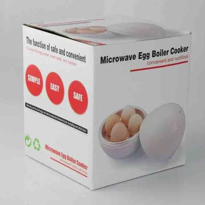 4-Egg Microwave Egg Steamer & Cooker