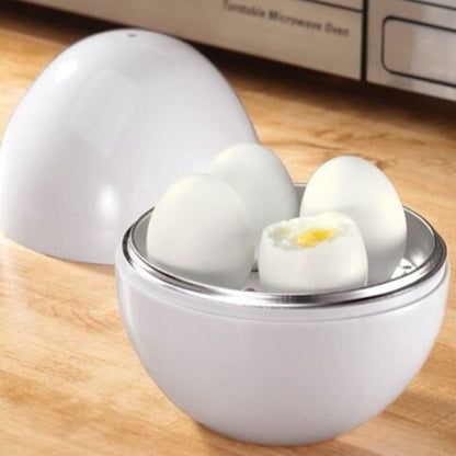 4-Egg Microwave Egg Steamer & Cooker