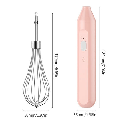 3-Speed Rechargeable Handheld Egg & Milk Frother