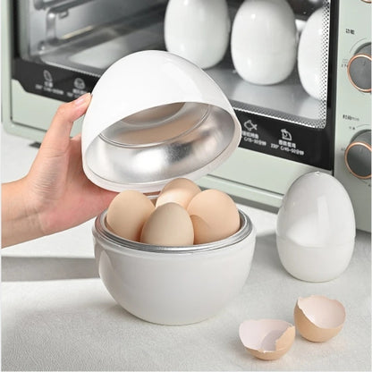 4-Egg Microwave Egg Steamer & Cooker