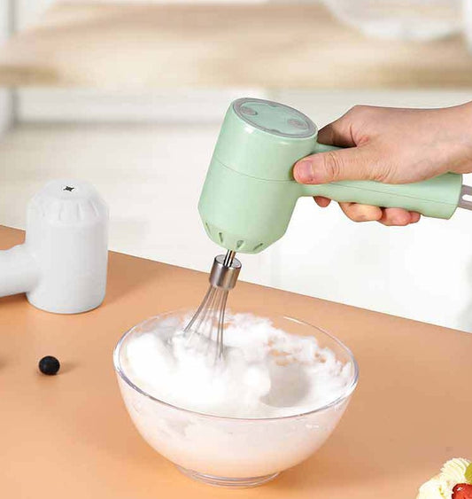 Portable Mini Wireless Electric Egg Beater